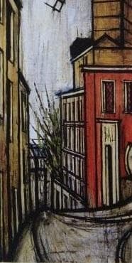 ベルナール・ビュッフェ「PAYSAGES DE PARIS-Moulin de - メルカリ