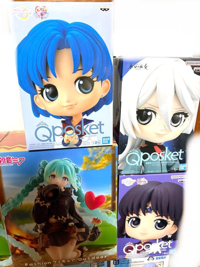 空門蒼 紫雲寺謳華　初音ミク他　プライズフィギュア17個セット