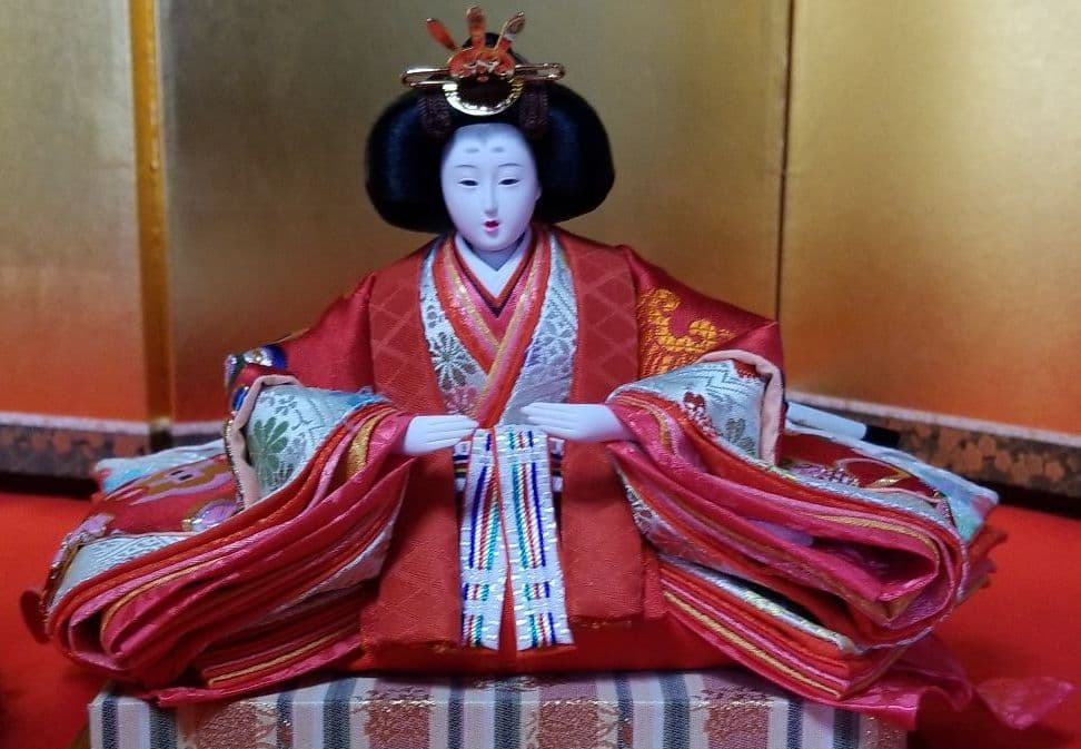 雛人形 親王と三人官女のセット