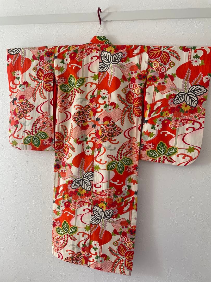 七五三　７歳　お着物セット　大寸サイズ作り帯セット