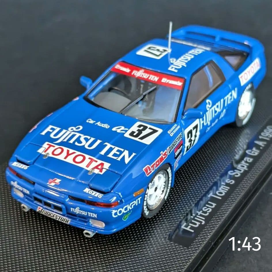EBBRO 1/43 富士通テン トムス スープラ 1990年 グループA - メルカリ