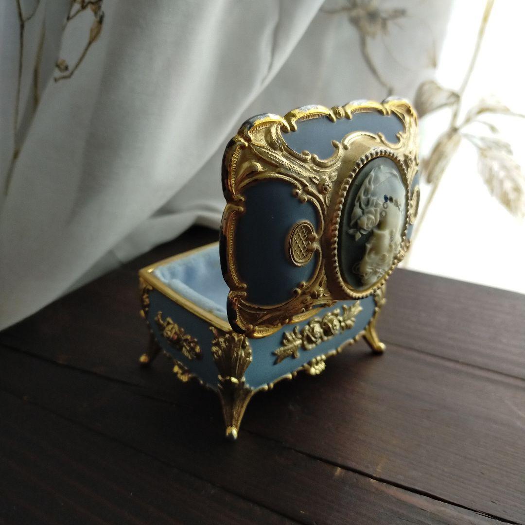 小樽オルゴール堂 レトロカメオオルゴール ジュエリーボックス