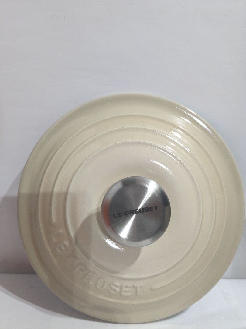 未使用　ルクルーゼ ココット エブリィ 18 ホーロー鍋 2Lデューン　インナー