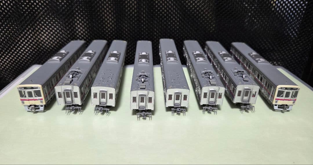 マイクロエース A-3758 京王7000系 新塗装コルゲート車 希少品・美品