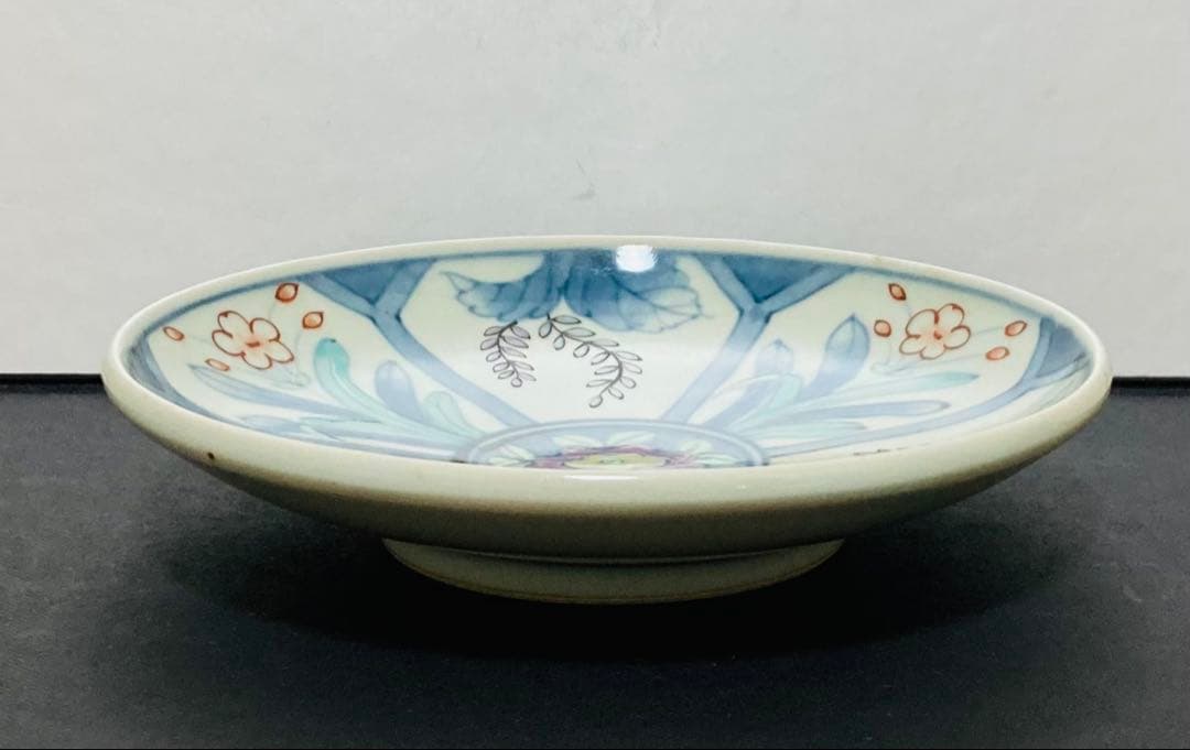 佐藤走波（六代）花文　五寸皿　5枚