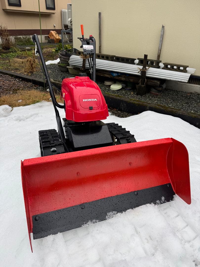 Honda ユキオス SB800 エンジン式　ブレード除雪機　ボディカバー付き