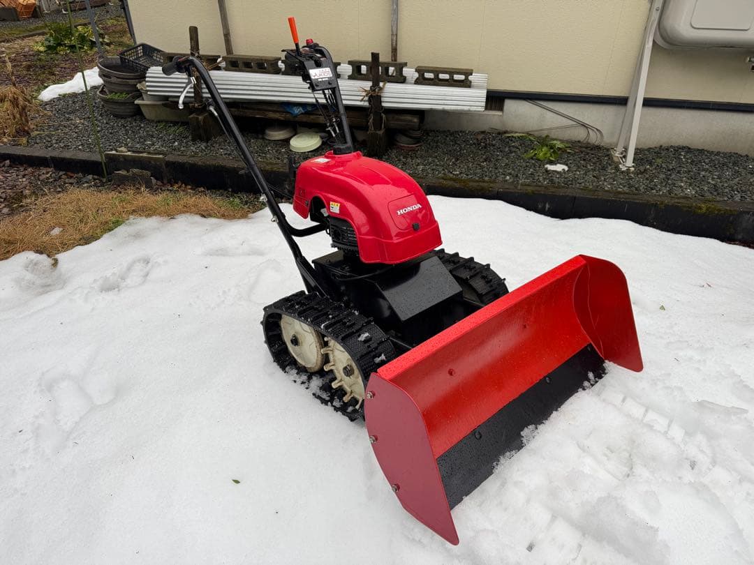 Honda ユキオス SB800 エンジン式　ブレード除雪機　ボディカバー付き