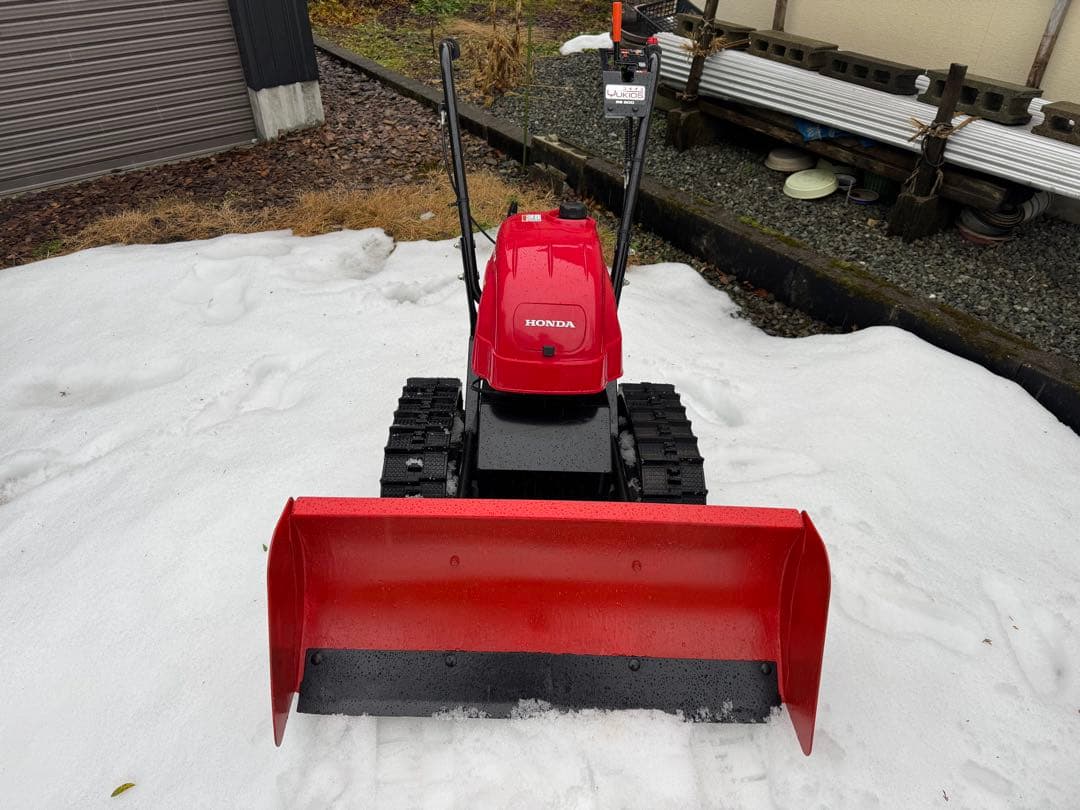 Honda ユキオス SB800 エンジン式　ブレード除雪機　ボディカバー付き