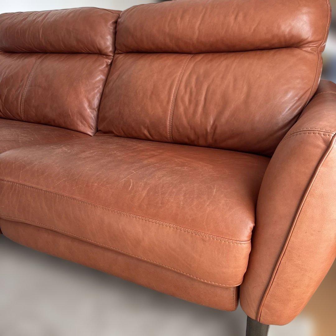 ⭐︎ニトリ⭐︎本革電動リクライニングソファ L502 ブラウン