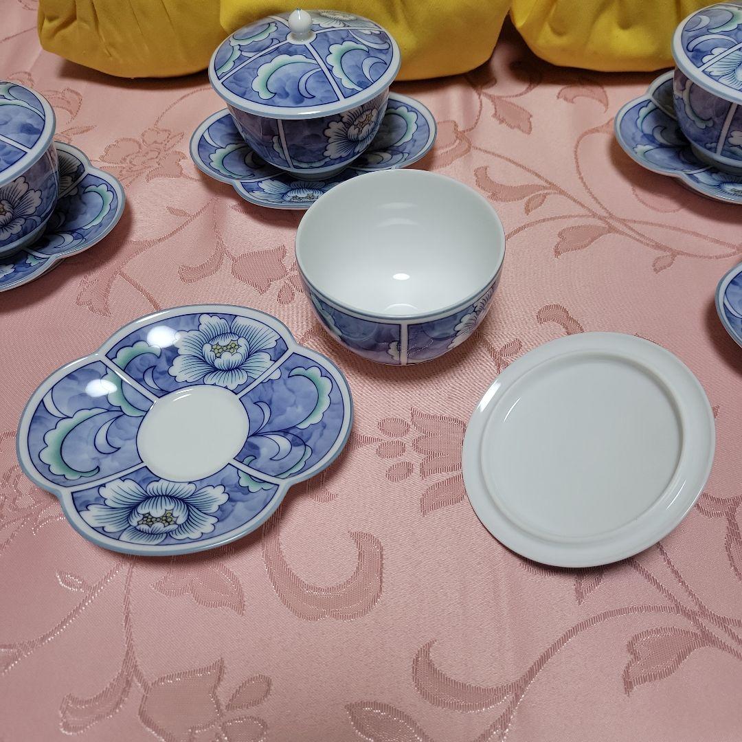 ノリタケ ダイヤモンドコレクション 食器 蓋付き 湯呑み 茶托付き