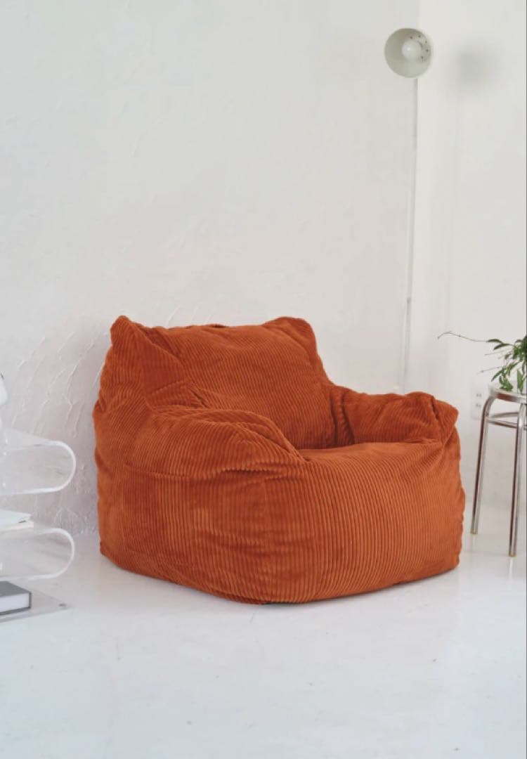 LOOSY 1人掛けビーズソファ Blood Orange