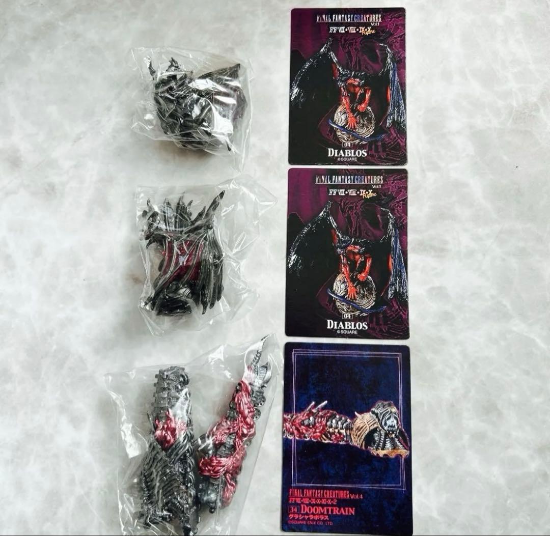 内袋未開封ファイナルファンタジークリーチャーズ メタリック12体10種