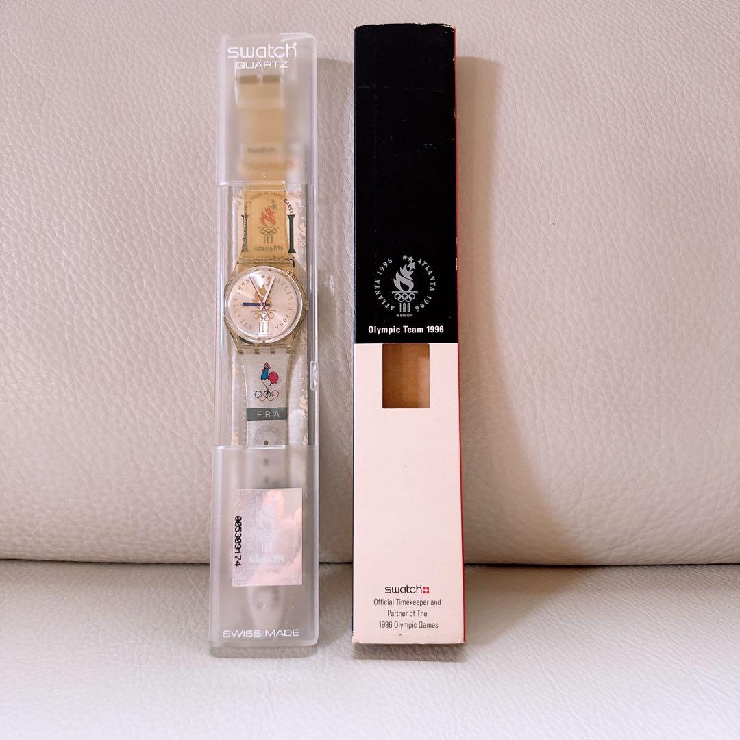 swatch】アトランタオリンピック 記念 時計 フランスモデル スウォッチ