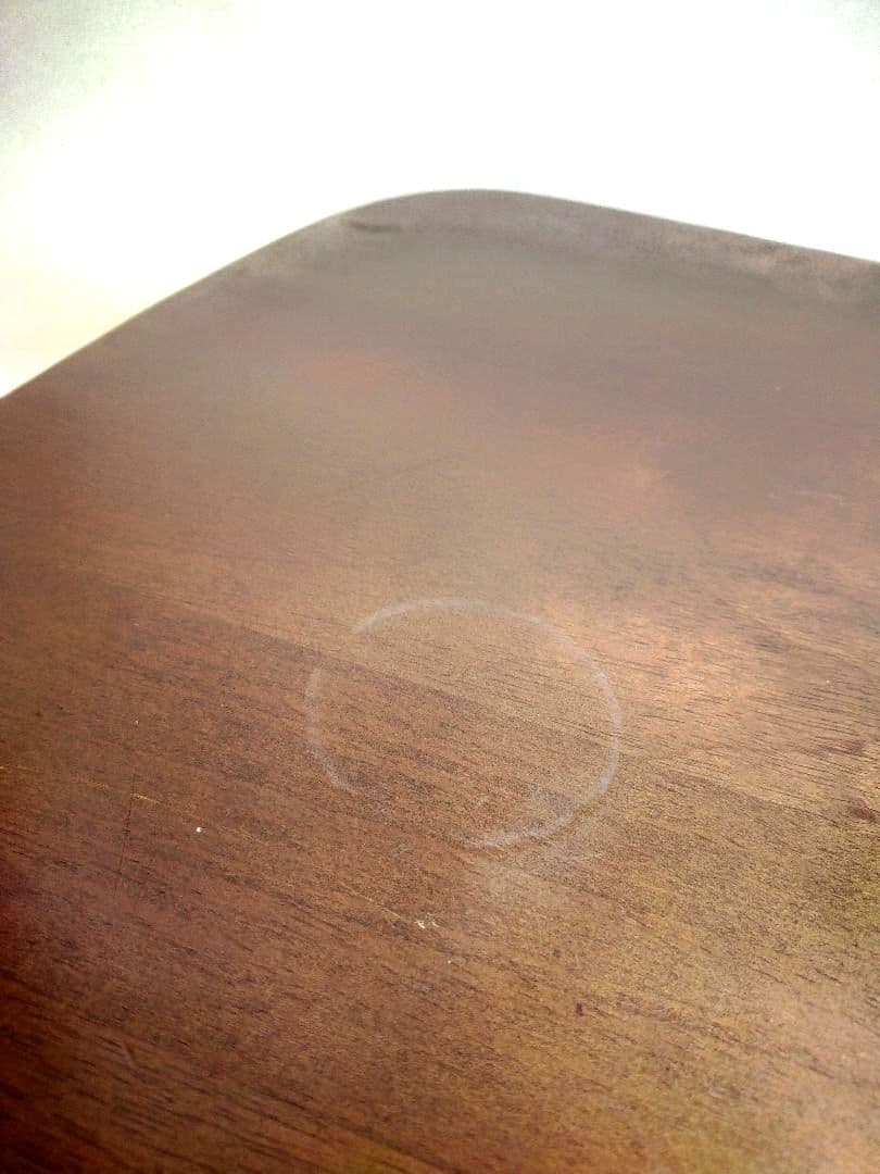 八幡産業　折りたたみテーブル　木製　昭和レトロ　古家具