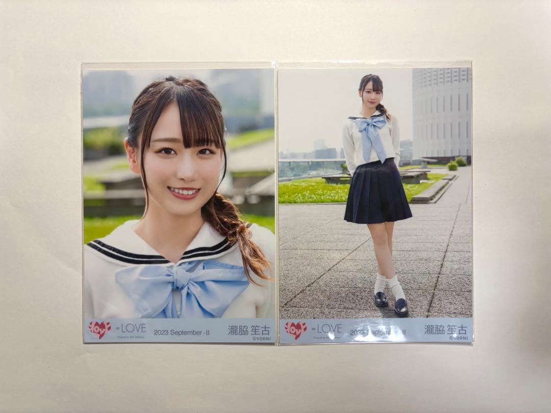 瀧脇笙古 生写真2枚セット - メルカリ