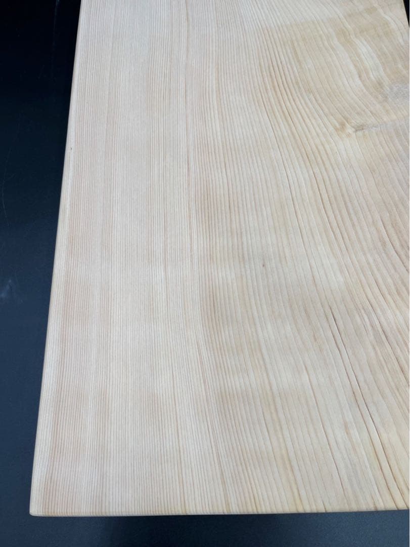 [即購入OK]天然木曽檜　柾目まな板　総赤身　最上　無垢材一枚物　新品未使用