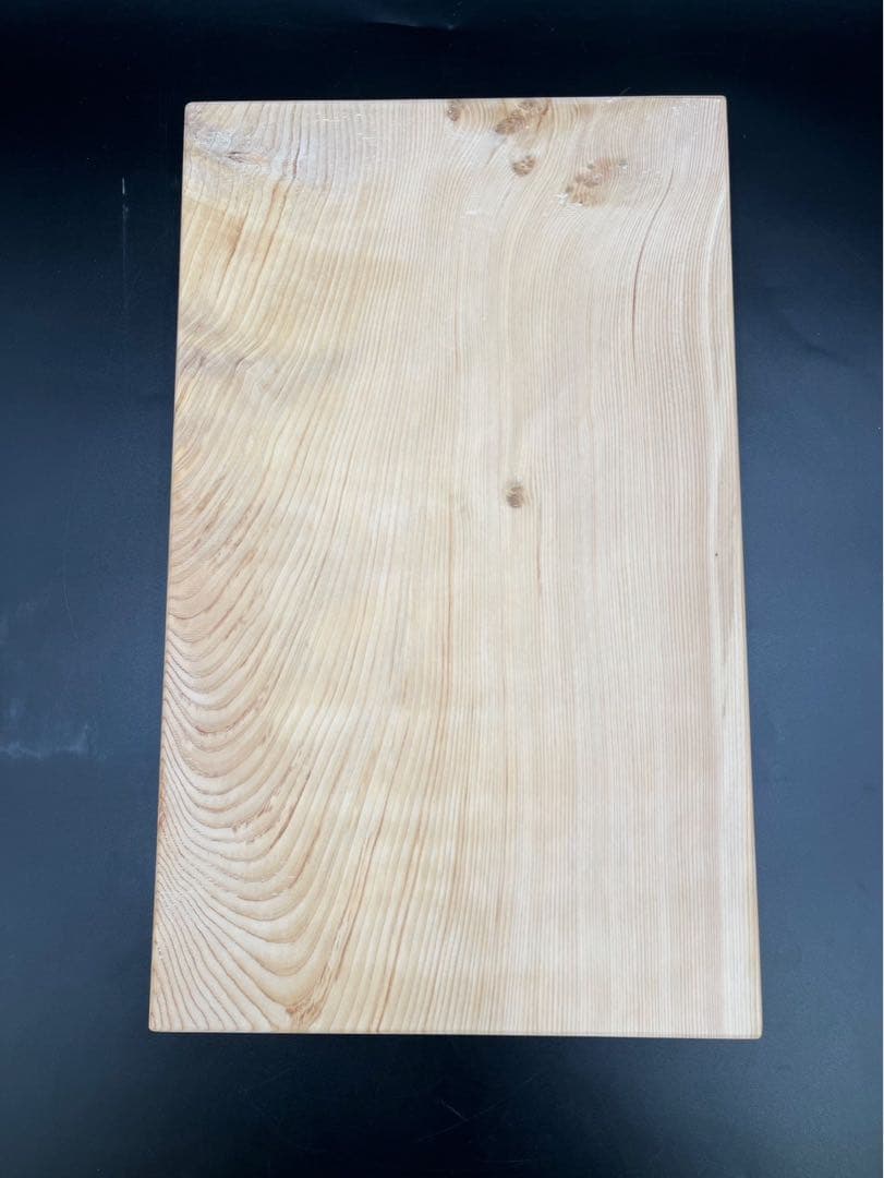 [即購入OK]天然木曽檜　柾目まな板　総赤身　最上　無垢材一枚物　新品未使用