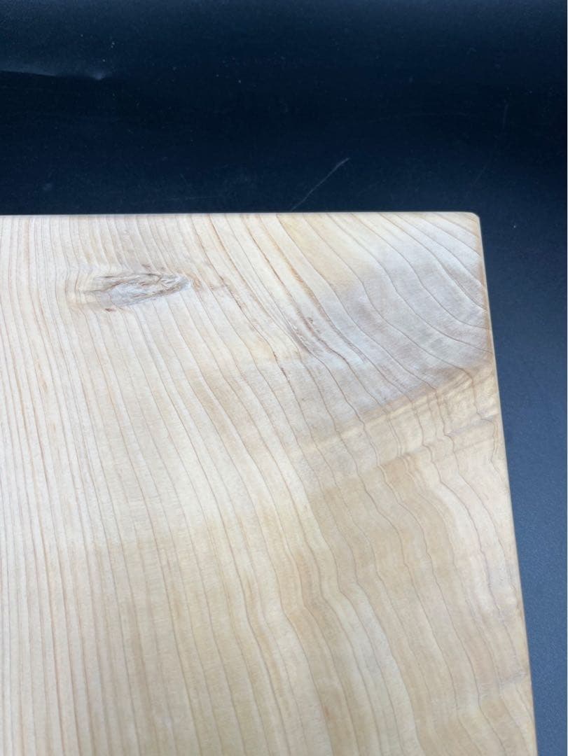 [即購入OK]天然木曽檜　柾目まな板　総赤身　最上　無垢材一枚物　新品未使用