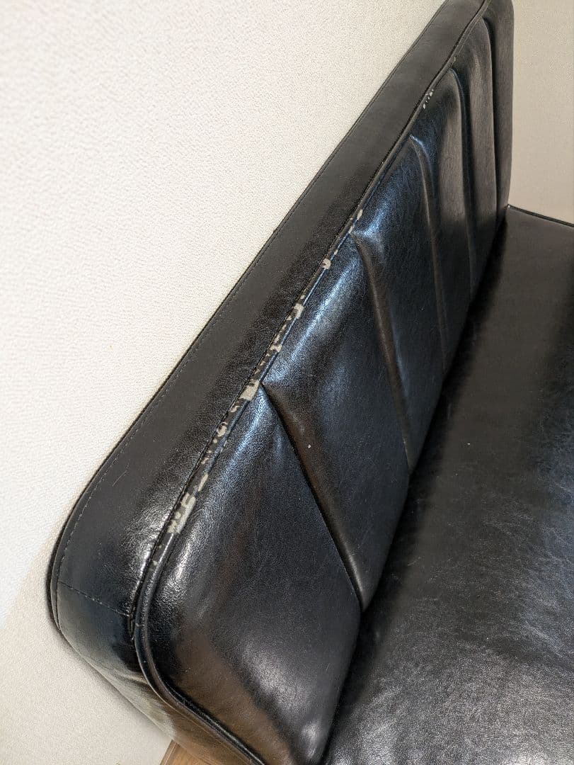 ウニコ　unico ワイス　黒ブラック　ベンチ