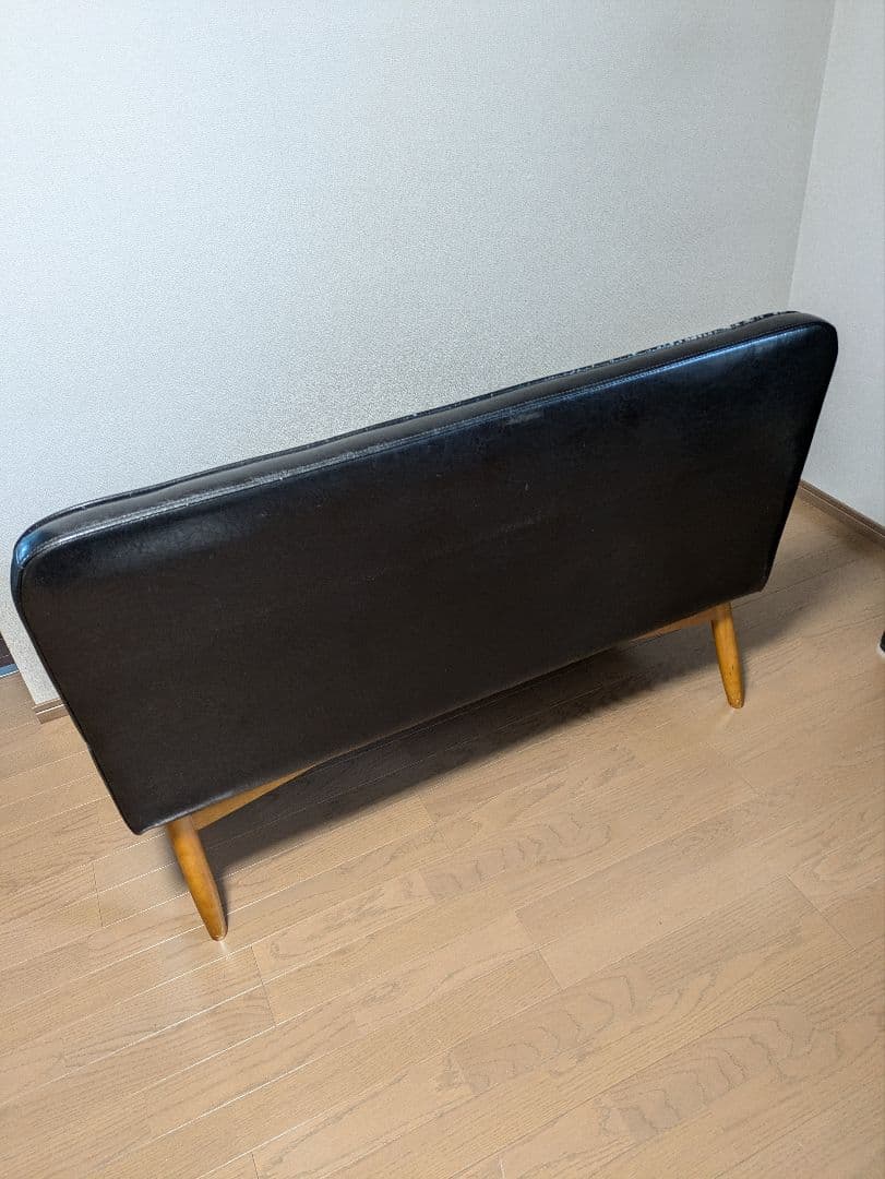 ウニコ　unico ワイス　黒ブラック　ベンチ