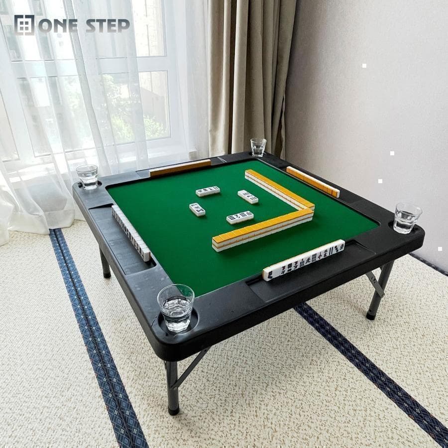 1726麻雀台 折りたたみ 家庭用麻雀 麻雀卓 麻雀台 ブラック - メルカリ