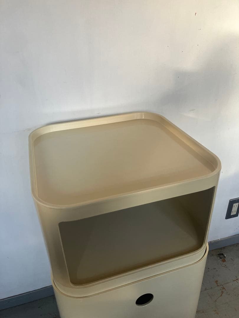 カルテル　コンポニビリ　スクエアエレメントランドリー　ダストボックス　2段