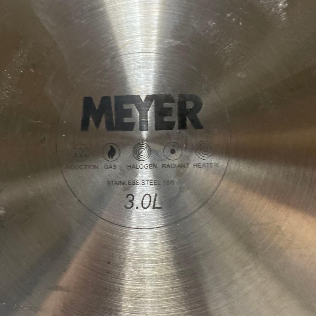 MEYER ステンレススチール 圧力鍋 3.0L