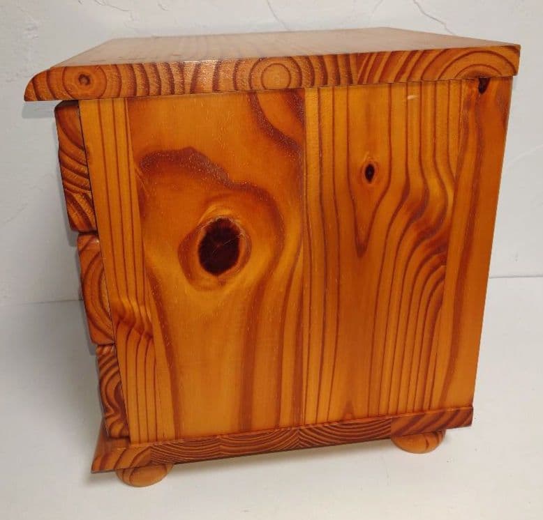 木製 3段 引出し ボックス 台 棚 収納 小物入れ 三段キャビネット チェスト