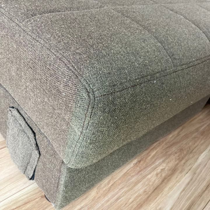 ニトリ　収納　ソファ　ブラウン　BR