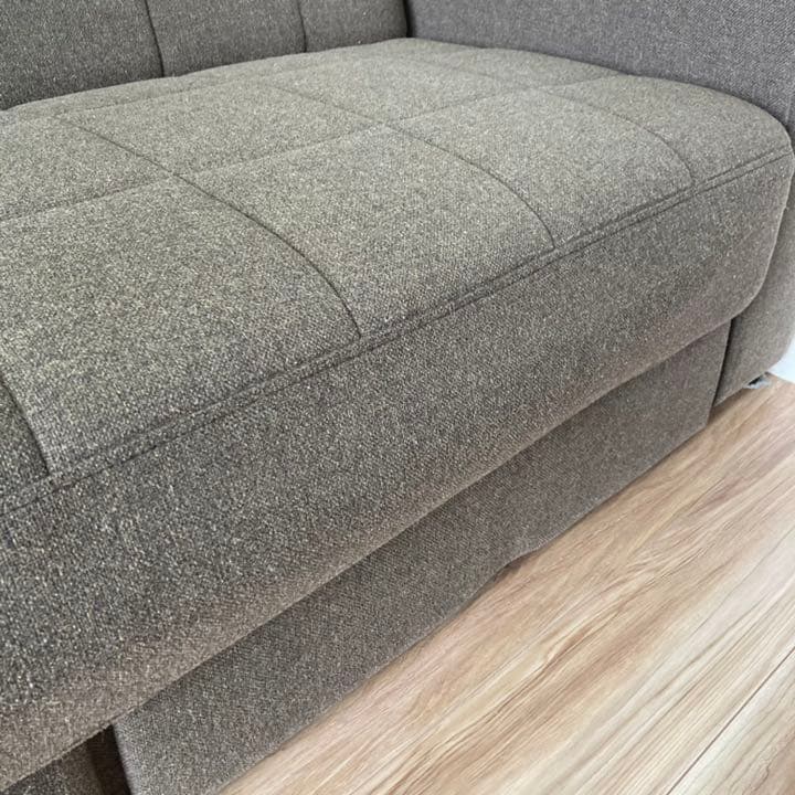 ニトリ　収納　ソファ　ブラウン　BR