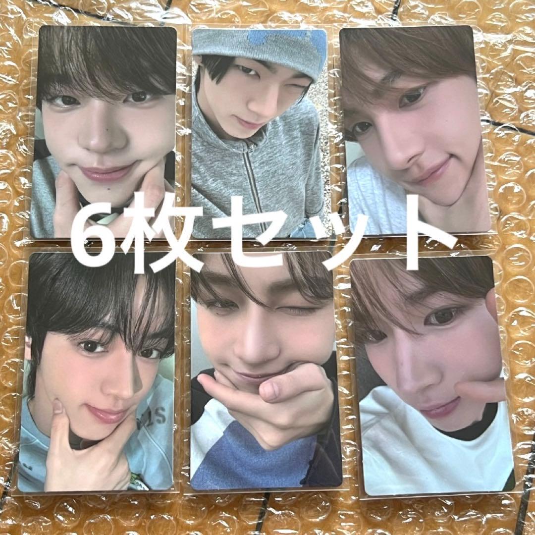 TWS TRY WITH US weverseshop 両面 トレカ 6枚セット - メルカリ