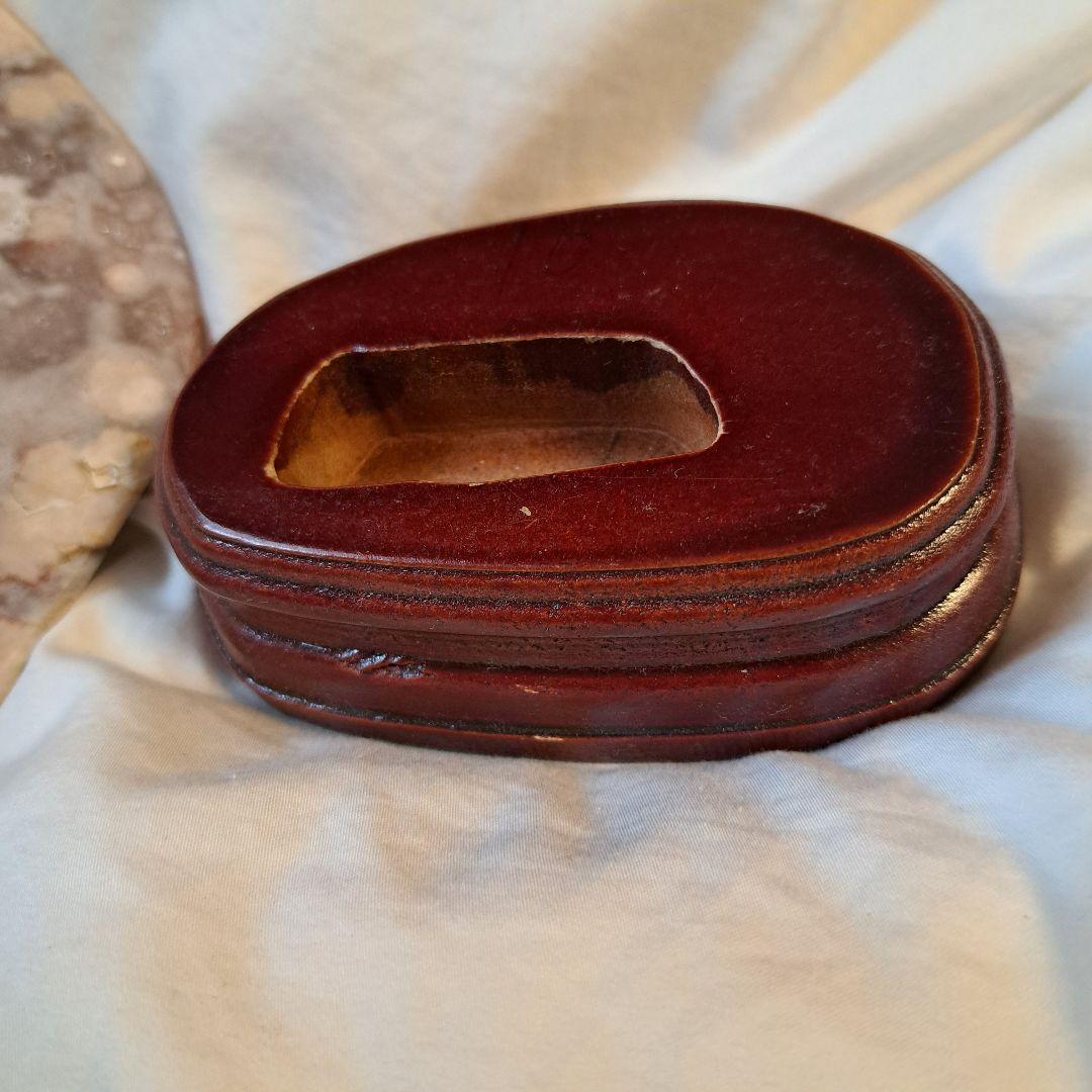 ピンクアメジスト　　パワーストーン　置物　台座付き