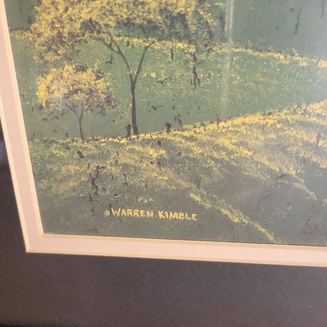 Warren Kimble 風景画 フォークアート