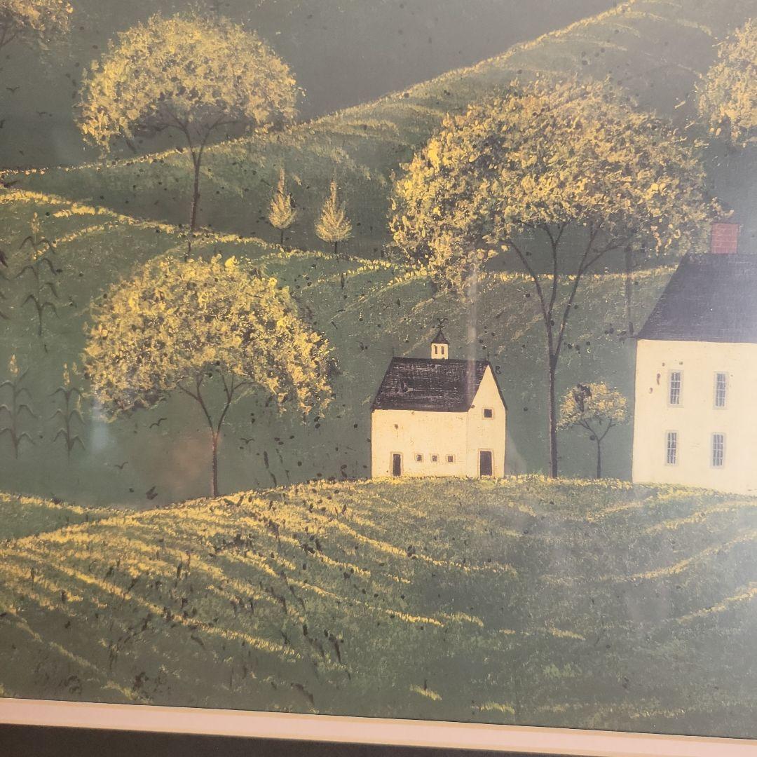 Warren Kimble 風景画 フォークアート