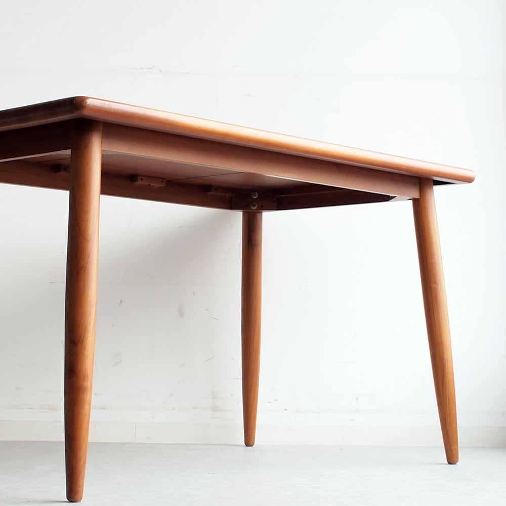 スキャンティーク チーク材 ダイニングテーブル 135cm ZR24390 - メルカリ