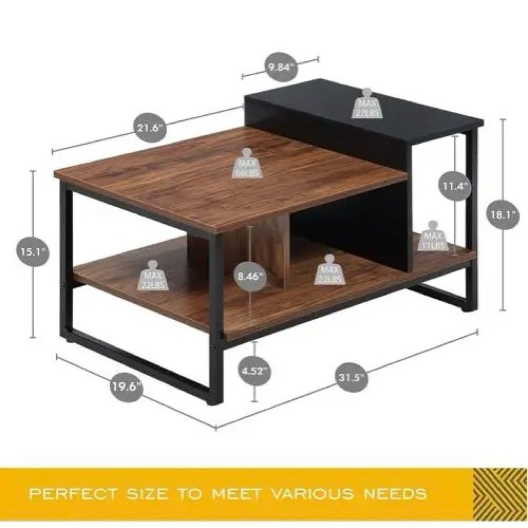 【再値下げ❗️】HOMOOI コーヒーテーブル