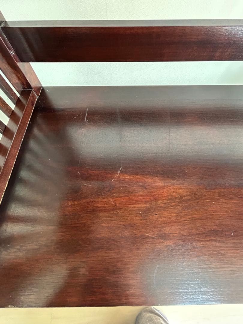 松本民芸家具 オープンシェルフ ダークブラウン