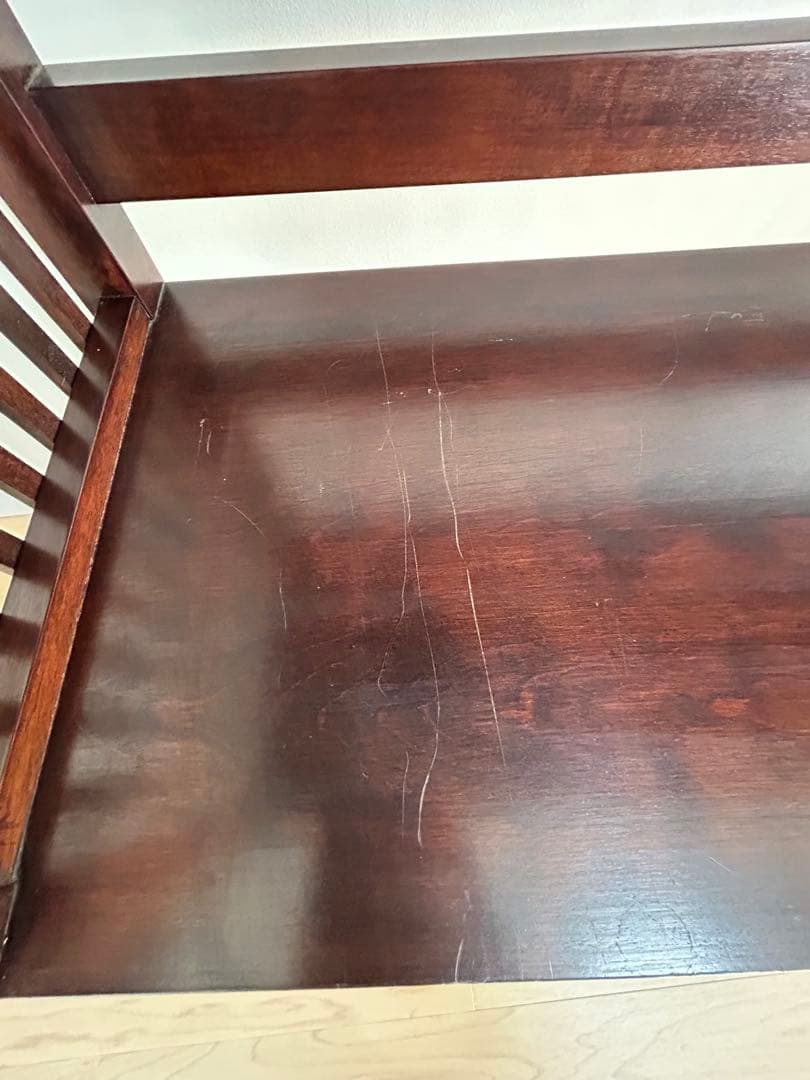 松本民芸家具 オープンシェルフ ダークブラウン