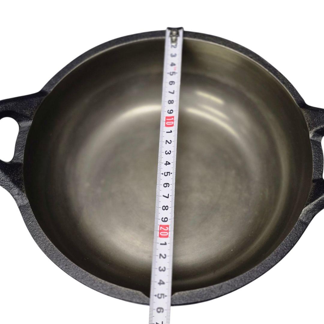 山王堂 天婦羅鍋 砂鉄鍋 直径約28cm - メルカリ