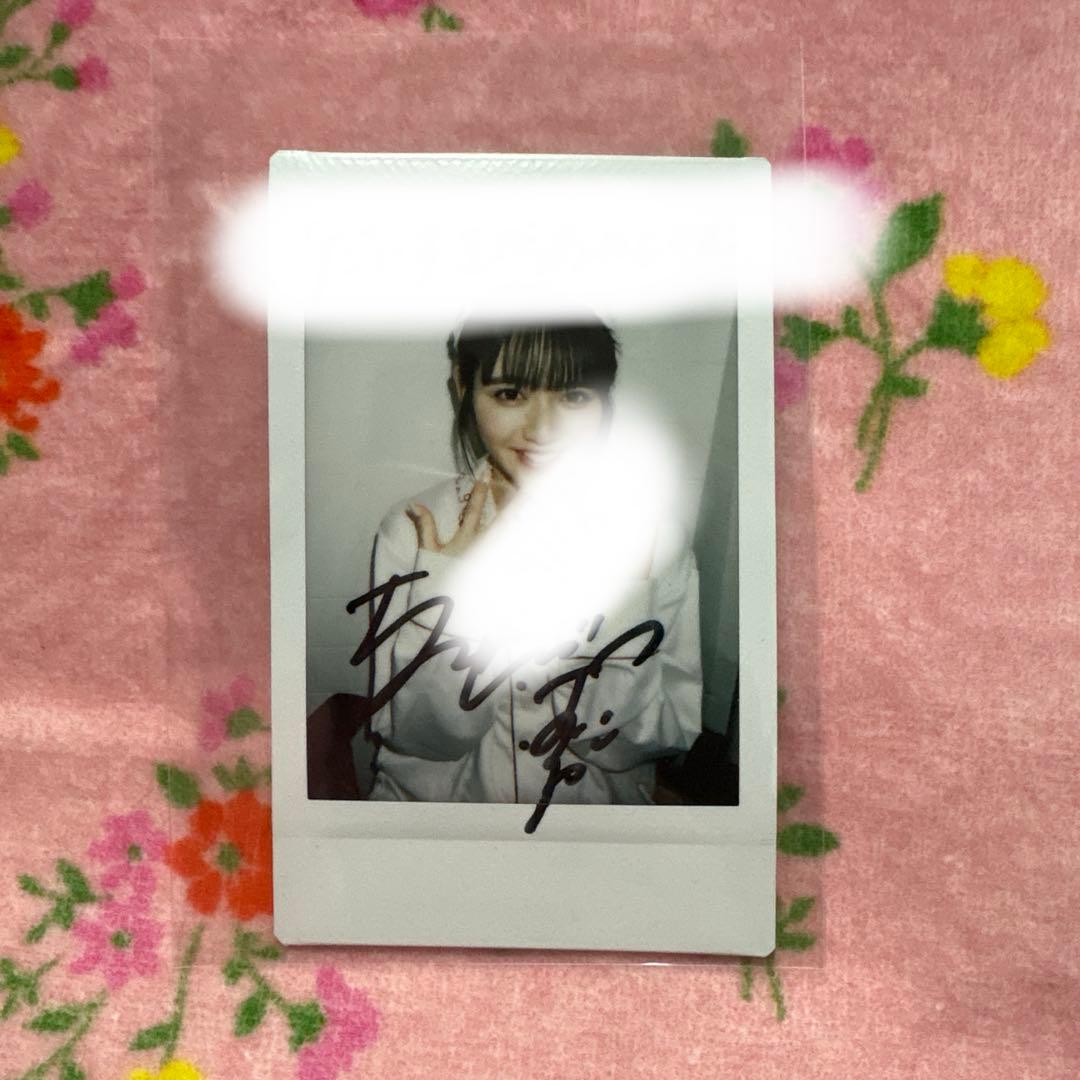 FRUITS ZIPPER 鎮西寿々歌 撮り下ろしチェキ サイン入り - メルカリ