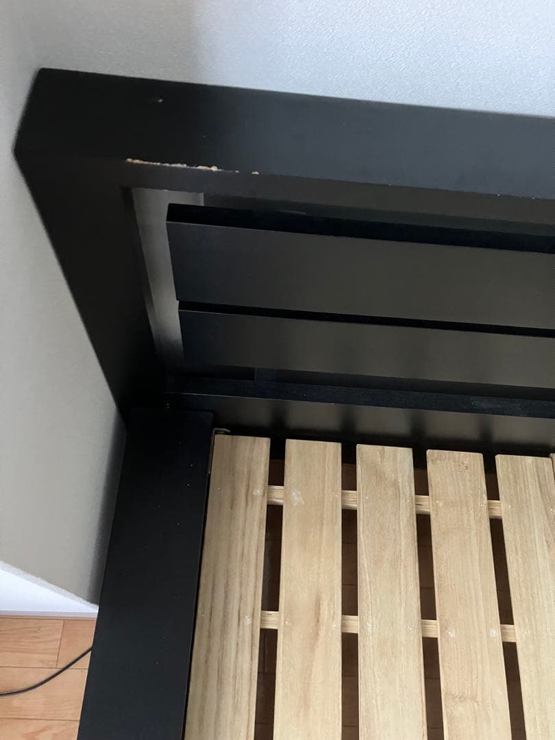 アルモニア/Vita 木製セミダブルベッドフレーム