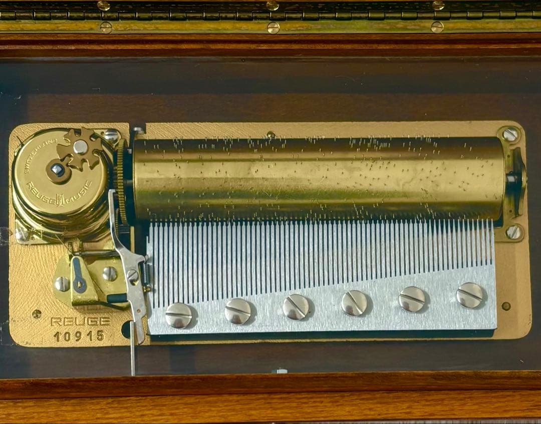 美品 リュージュ オルゴール 72弁 ハンガリー狂詩曲3パート