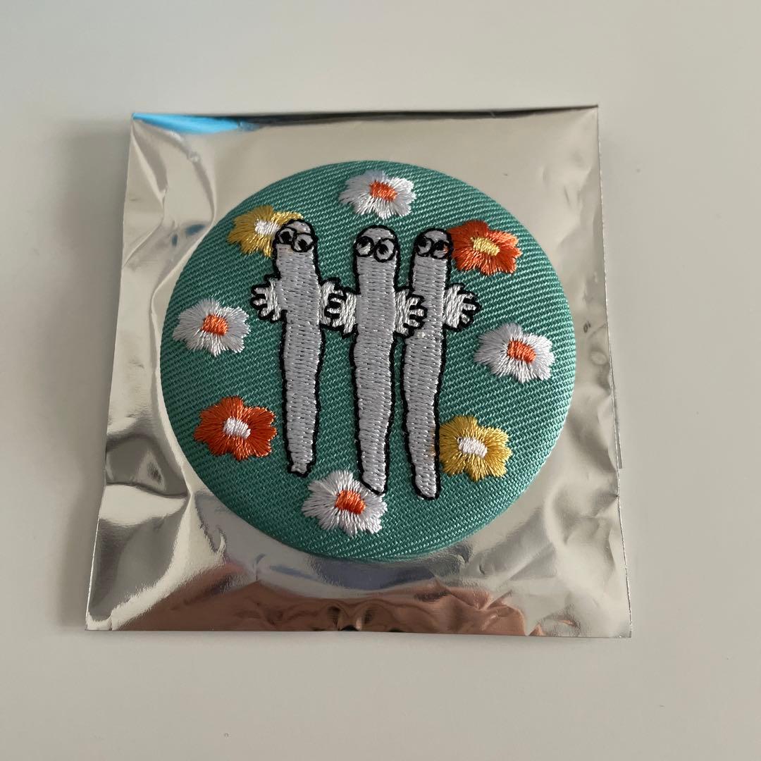 ニョロニョロ】ムーミンマーケット 2024 刺繍缶バッジコレクション 全6