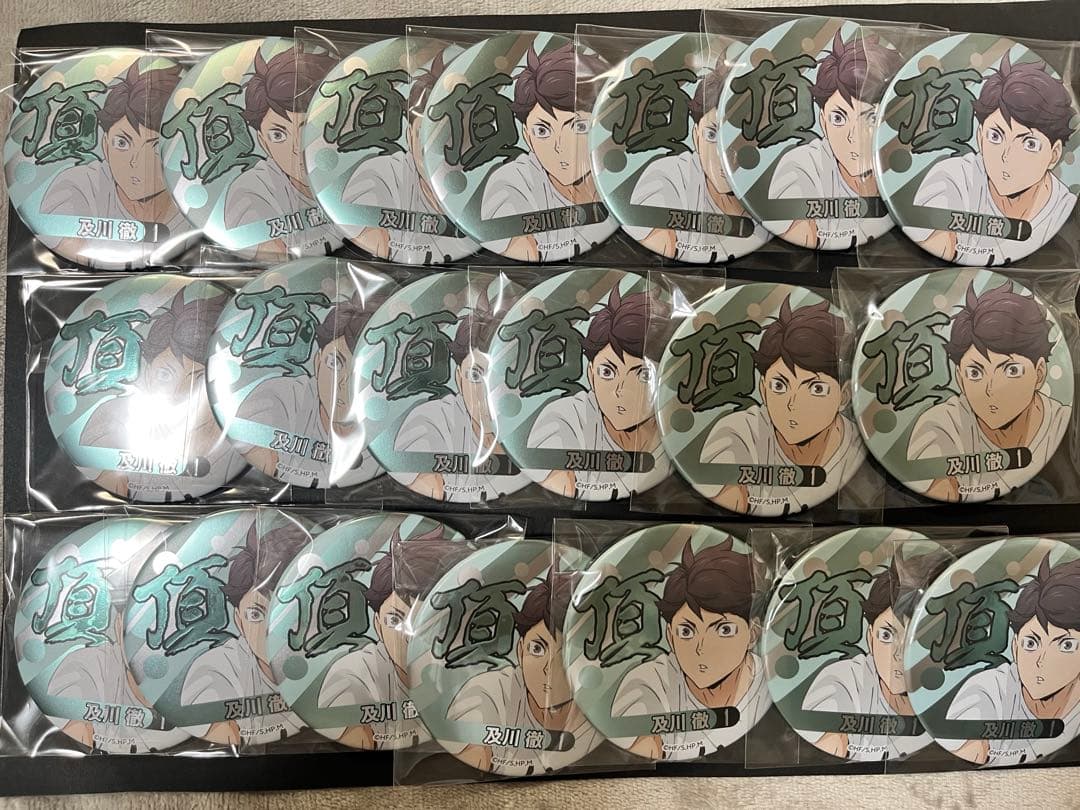 最終値下げ 及川徹 合同練習会 頂 缶バッジ 20個セット