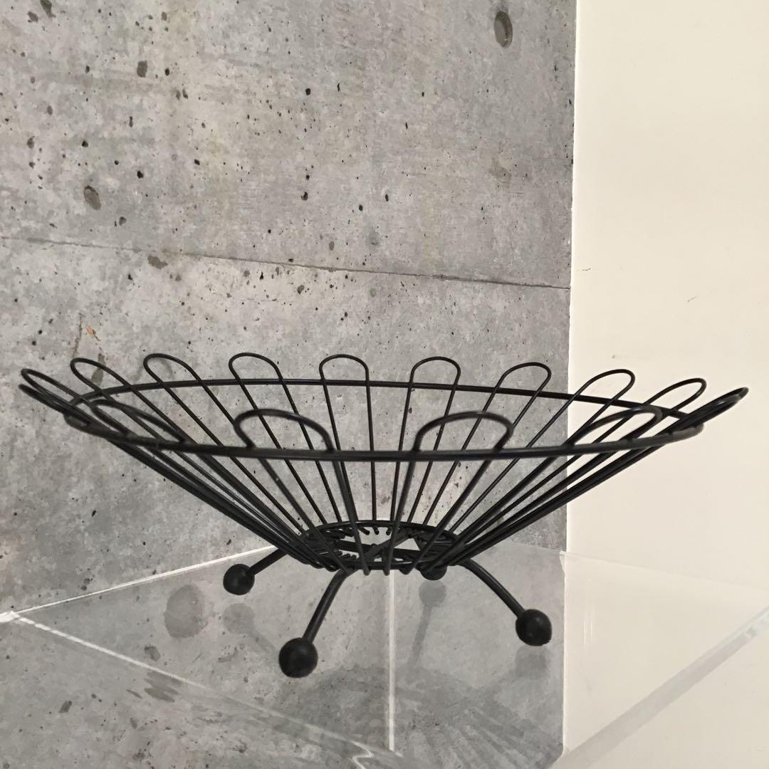 ミッドセンチュリー アイアン フルーツバスケット