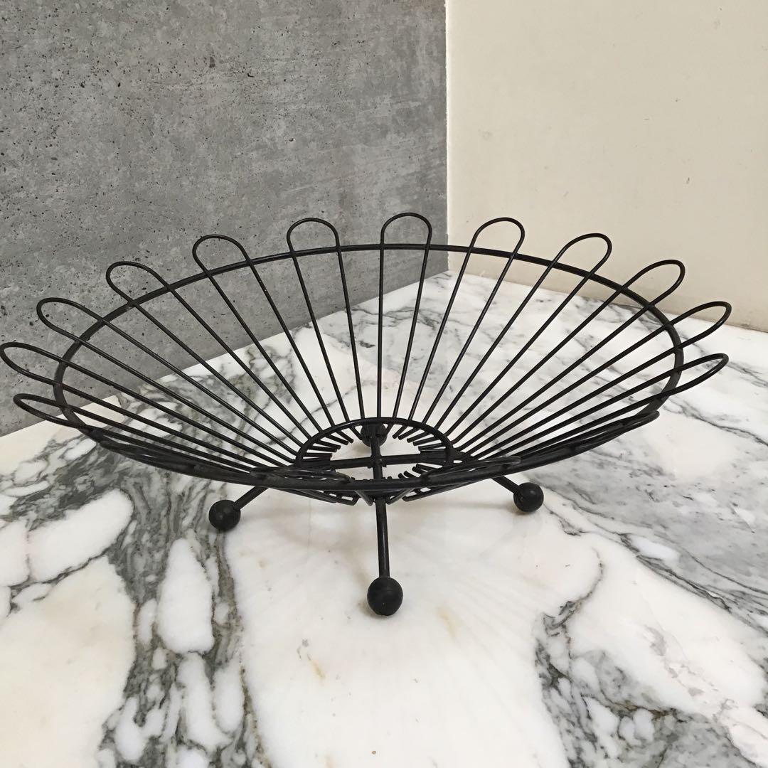 ミッドセンチュリー アイアン フルーツバスケット