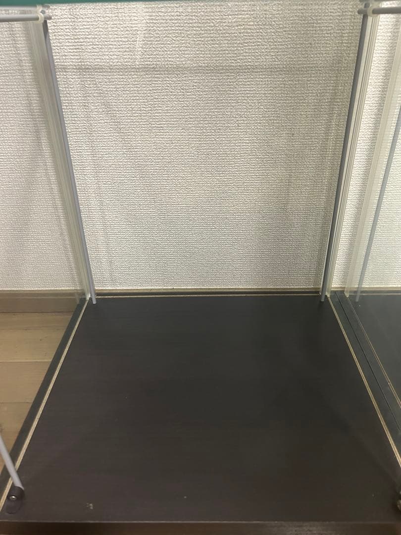 IKEA ガラスショーケース 飾り棚 DETOLF 3台セット　引き取り限定