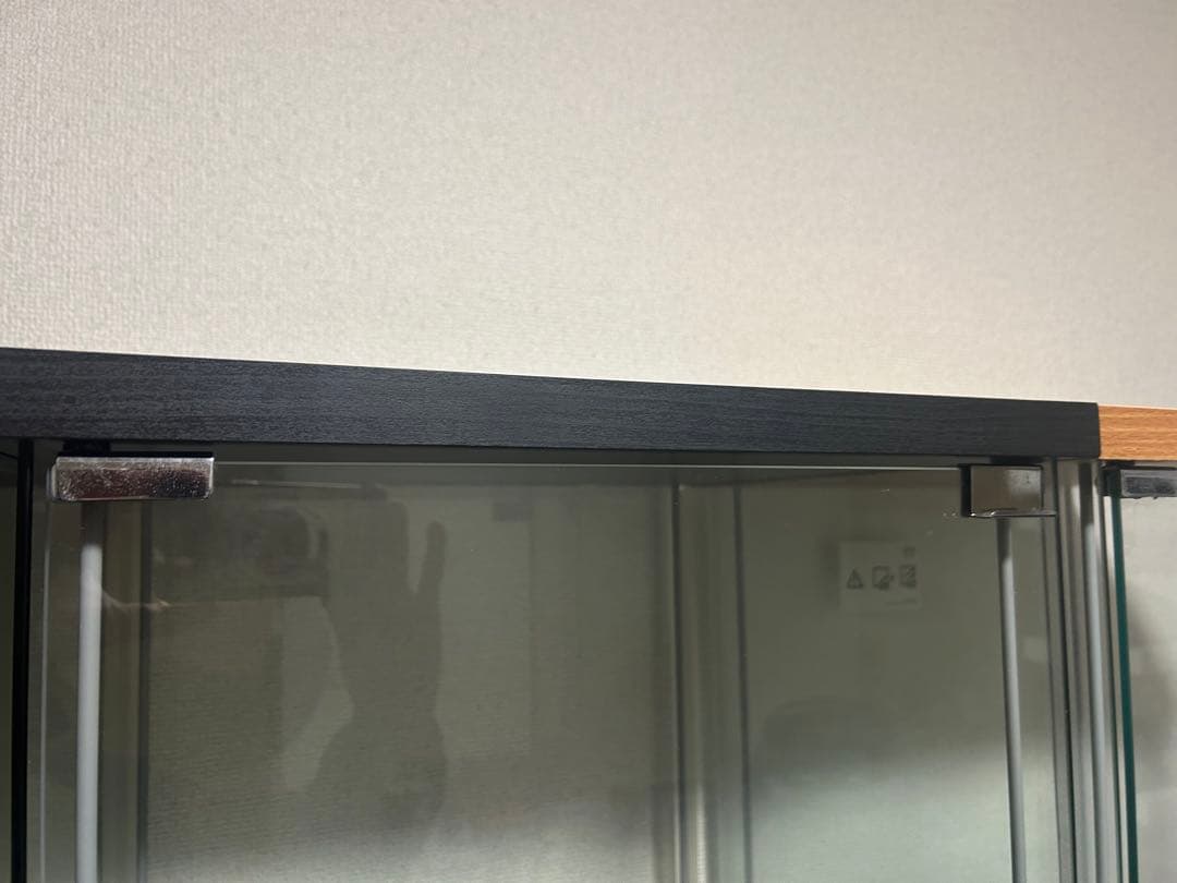 IKEA ガラスショーケース 飾り棚 DETOLF 3台セット　引き取り限定