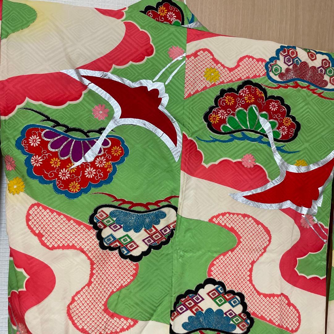 七五三着物　アンティーク　女の子　子供着物　大正ロマン