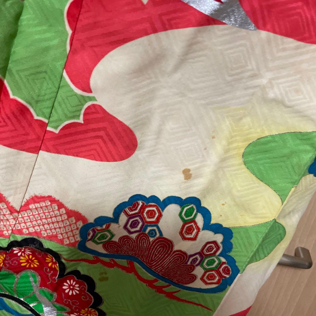 七五三着物　アンティーク　女の子　子供着物　大正ロマン